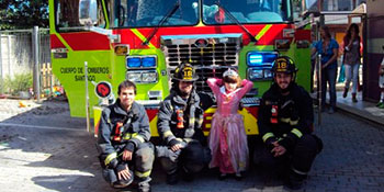 Bomberos por un día