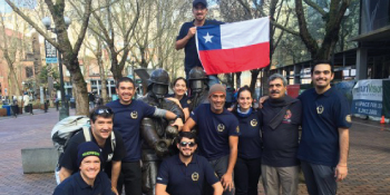 Bombero chileno gana el “Scott Firefighter Stairclimb”