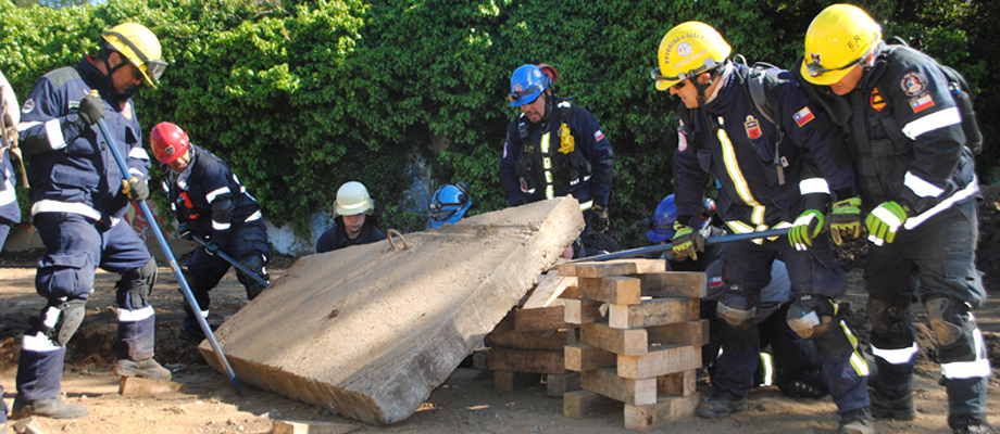Grupo USAR Chile (Urban Search and Rescue) se postula a nivel internacional.