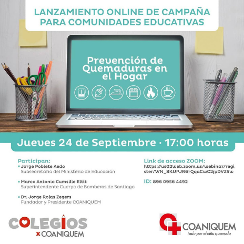 COANIQUEM lanza campaña para comunidades educativas
